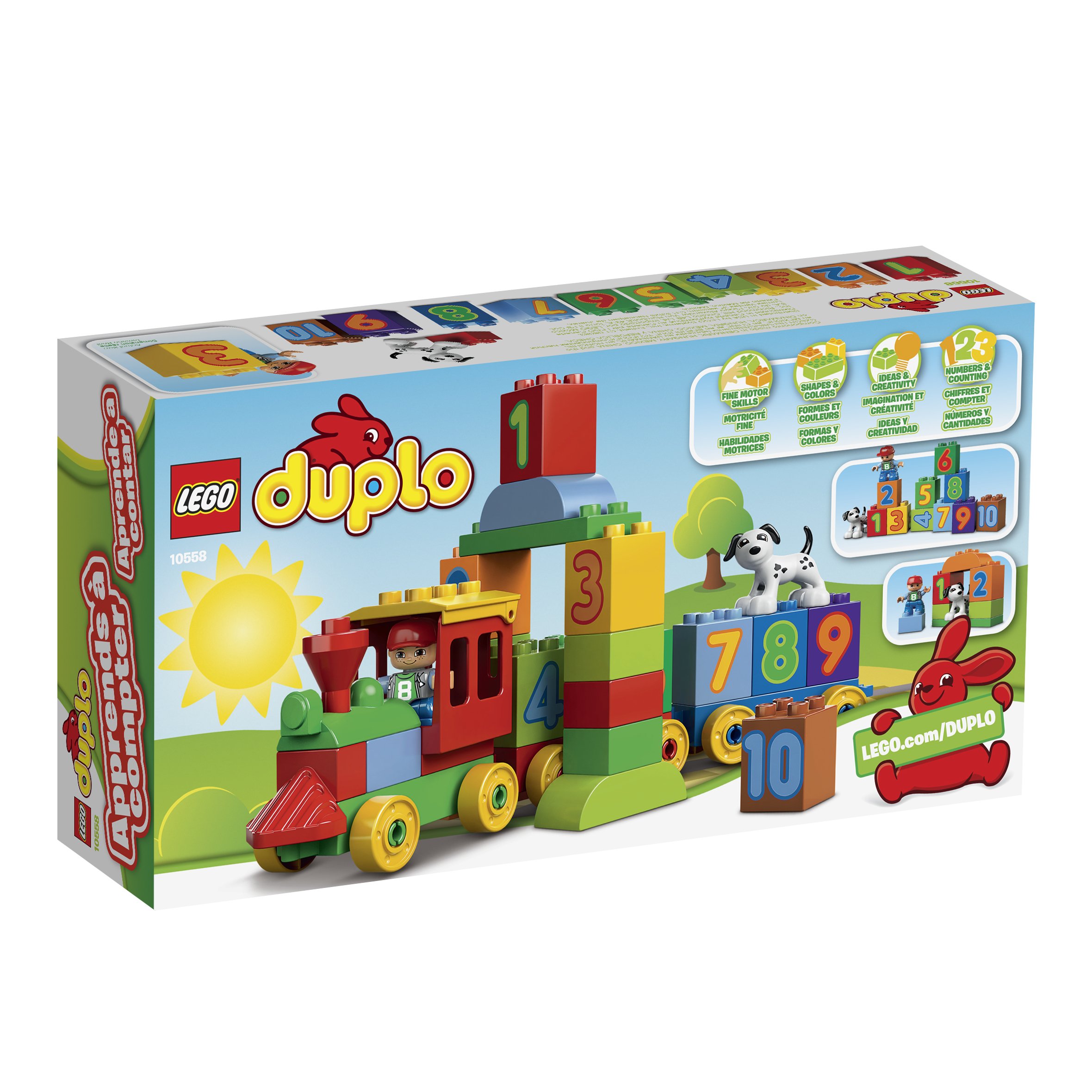 有关以下物品的详细资料: lego duplo 10558: number train